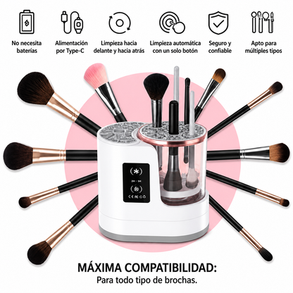 BRUSHEA™ Limpiador Eléctrico de Brochas